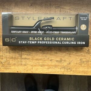 Professional curling iron, 1 inch